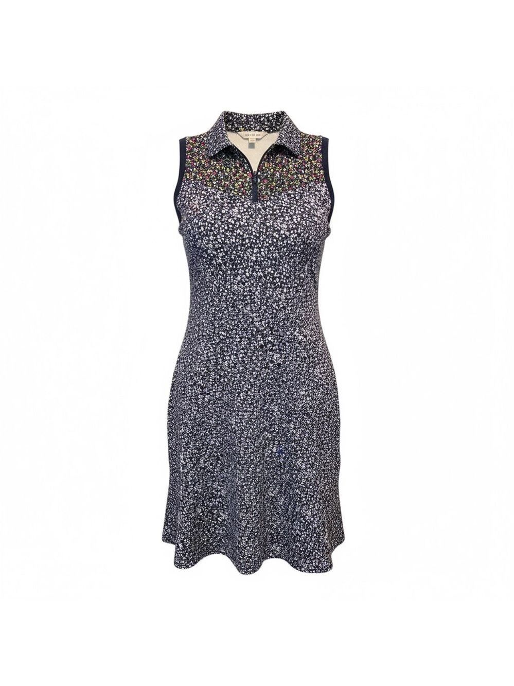 RLX Ralph Lauren Golf Dress Navy Floral Print Performance Small Small - Picture 3 of 11